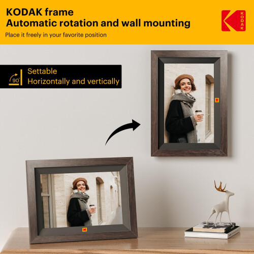 Kodak KODAK 10.1 Inch WiFi Digital Picture Frame with 32GB Storage, Electron 1