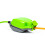 Status STATUS 1 Socket Extension Lead, 15m Green, Waterproof Outdoor Cable, I 6