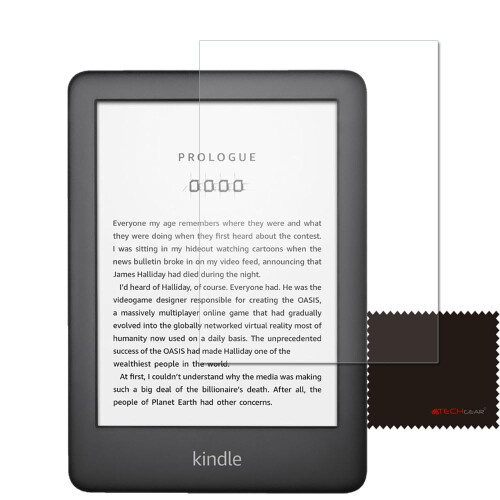 TECHGEAR YELLOW Kindle PU Leather Folio Case Cover With Magnetic Clasp 2