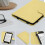 TECHGEAR YELLOW Kindle PU Leather Folio Case Cover With Magnetic Clasp 4