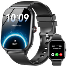 OUKITEL GPS Smart Watch for Men Women, 1.85" HD Smartwatch(Answer/Make