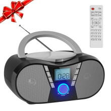 Gueray CD Player Portable CD Players for Home Boombox CD Player with S