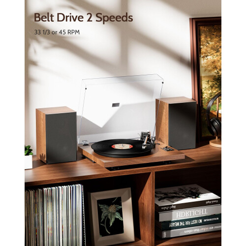 1 BY ONE Bluetooth Turntable 2