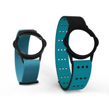 MYZONE MZ-Switch Replacement Arm & Wrist Straps - Aqua - Vibrant, Adju