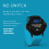 MYZONE MZ-Switch Replacement Arm & Wrist Straps - Aqua - Vibrant, Adju 3