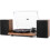 1 BY ONE Bluetooth Turntable Hi-Fi System with 36 Watt Bookshelf Speak 1