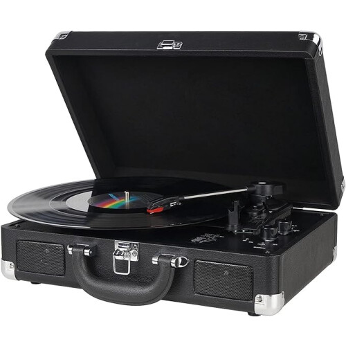 Mersoco Bluetooth Record Player, Vinyl Record Player, Bluetooth Player