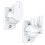 Cozycase Speaker Wall Mount Brackets with Fittings - Adjustable Satell 1