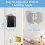 Cozycase Speaker Wall Mount Brackets with Fittings - Adjustable Satell 4