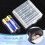 9 PCS AA/AAA Cell Battery Storage Cases, Hard Plas 5