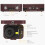 Record Player, VOKSUN Portable Bluetooth Vinyl Turntable with Built-in 2