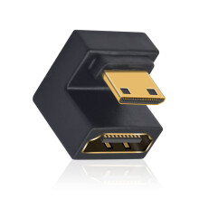 Duttek U Shape Mini HDMI to HDMI 8K Adapter,Down A