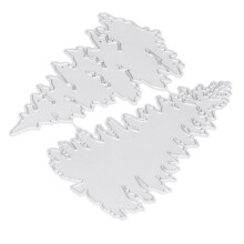 Robuste Stanzformen aus Metall mit einzigartigem Weihnachtsbaum-Design für DIY-Schablonen, Prägekarten und dekorative Fotopapier-Stanzformen für