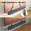 Perlegear Sound bar Bracket with Adjustable Height 4