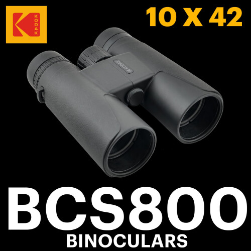 Kodak KODAK BCS800 Binoculars - Compact Binoculars, 10X Magnification, 42mm 1