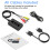 SUNNATCH Male RCA to HDMI Converter, Composite CVB 2