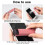 Empty Portable Screen Cleaner Kit 2PCS 10ml Reusab 3