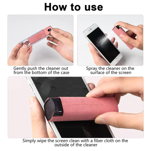 Empty Portable Screen Cleaner Kit 2PCS 10ml Reusab 2