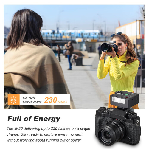 Godox Godox iM30 Mini Flash with Diffuser for Canon, Nikon, Sony, Fuji, Olym 2