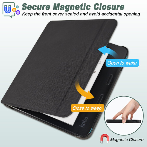 DMLuna Case for Kobo Libra Colour (Model:N428, 2024 Release), Slim and 2