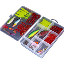 Complete 51Pcs Fishing Baits Set High Simulation-51 pieces set
