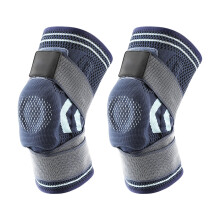 Sportkniebrace met veerstabilisatoren-Marineblauw XL