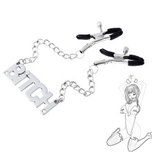 Nipple Chain Clitoris Chain SM Nipple Clamps Labia Clamps Breast Stimulation Fetish Sex Toys For Women Beginners Extreme