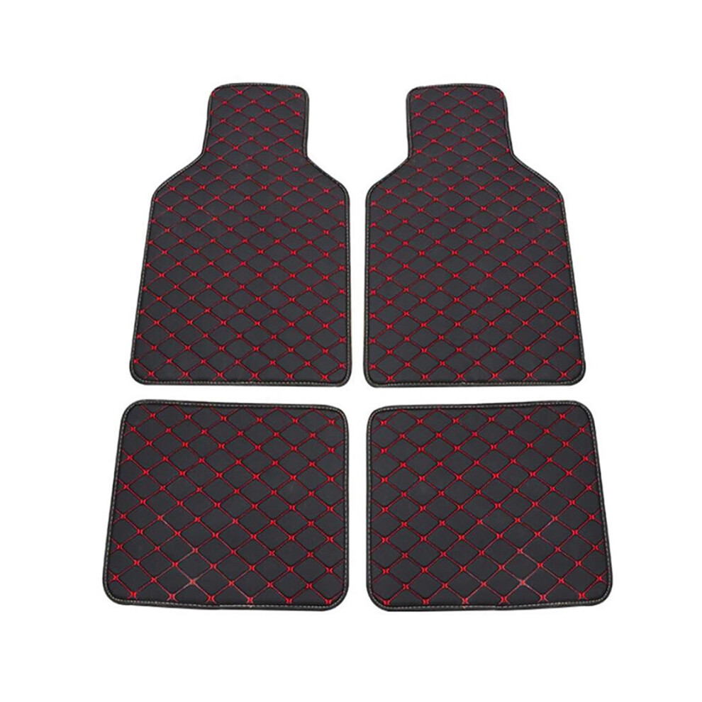 4 Pcs Heavy Duty Car Floor Mats For Vw Id.4 Id.5 Id.3 20202024, Waterproof Antislip Liners 9347817795042