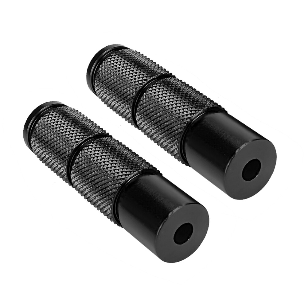 Aluminum Motorcycle Footpegs Pair Â Durable, Lightweight, Universal Blue 9451383078000