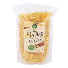 Premium Wax Blend Various Color Options Keratin Glue Pellets For Hair Extensions Multi Purpose Waterproof Amber Color Easy Operation Smokeless