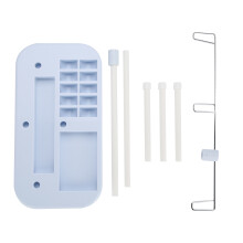 Thread Holder For Sewing Machine, Adjustable Height Premium Material Embroidery Thread Spool Holder Stand With Telescopic Design, Great For Crafting