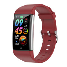 TK76 Smartwatch 1.47Inch Touch Screen IP68 Fitness Watch For Women And Men Red Compatible With iOS And Android