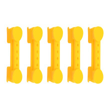 Enrouleur de ligne de pêche universel, 5 pièces, Portable,-Jaune