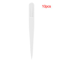 Precision Plastic Tweezers with Anti Static Function Slant Tip for Jewelry Craft DIY Beauty Electronics Repair High Temperature Resistant Acid Alkali