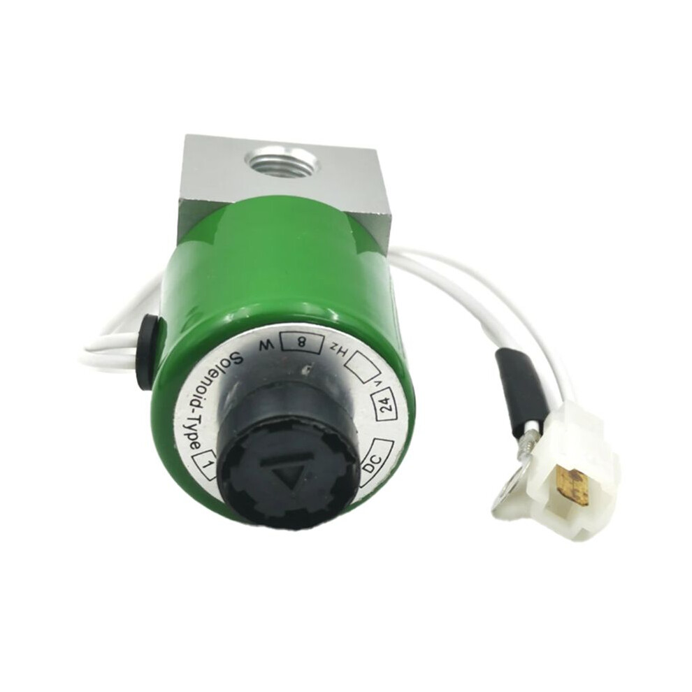 X3973600 24V Automotive Solenoid Valve Drive System Metric Port With Logic For Tata Auto Accessory Green/Silver 4711816242497
