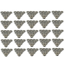 200Pcs 8 x 22 x 7mm Skateboard Scooter Bearings Wheels ABEC-5 608ZZ
