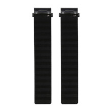 Correa de reloj con cierre magnético para dispositivos Garmin, material de nailon duradero y transpirable, alternativa a la silicona, diseño fácil