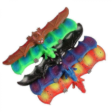 (Orange Dinosaur) Dinosaur Snap Bracelets for Kids - Fun Slap Wristbands