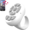 (White) TikTok Scrolling Ring with Finger Remote, Wireless Bluetooth Control for iPhone iPad Android 1