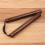 (A) 27cm Solid Wood Double Stick Red Sandalwood Double Cut Stick Rope Practical Performance 1
