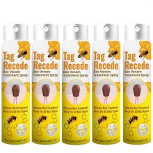(5pcs) Spray de traitement au venin d'abeille Tag Recede 2024