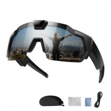 (A) POV Glasses 4K Camera Sunglasses for Men & Women