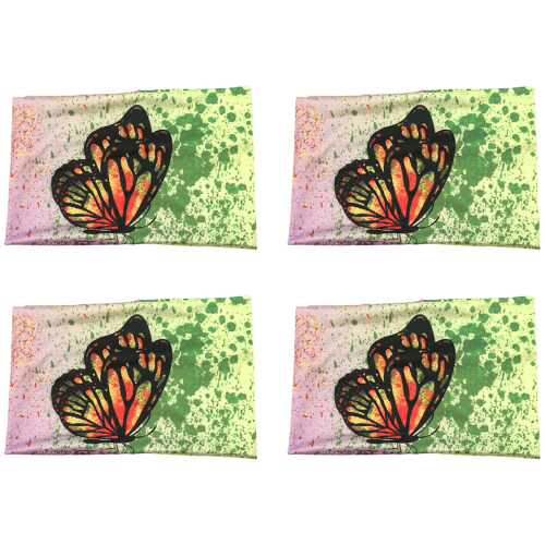 Κουβέρτα πολυτελείας Butterfly Soft, με φερμουάρ και μπροστινή τσέπη για θήκη βιβλίου,