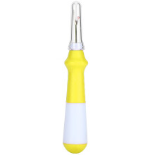 Descosedores afilados con mango antideslizante, herramienta descosedora para costura y bordado, mango ergonómico con protector de tela, removedor de
