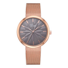 Women's Dress Watch with Magnetic Mesh Band, Adjustable Band Scratch Resistant Glass Beige Dial Fashion Timepiece Featuring Japanese Quartz Movement a