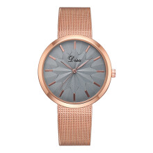 Women's Dress Watch with Magnetic Mesh Band, Adjustable Band Scratch Resistant Glass Beige Dial Fashion Timepiece Featuring Japanese Quartz Movement a