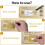 Golden Ticket Scratch-off Cards with Envelopes, Sc 3
