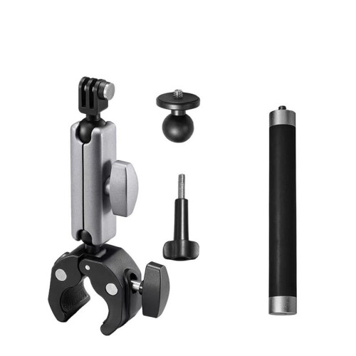 Camera Motorcycle Handlebar Mount Selfie Stick with Extension Rod for  Hero  X5  Action Camera Accessory