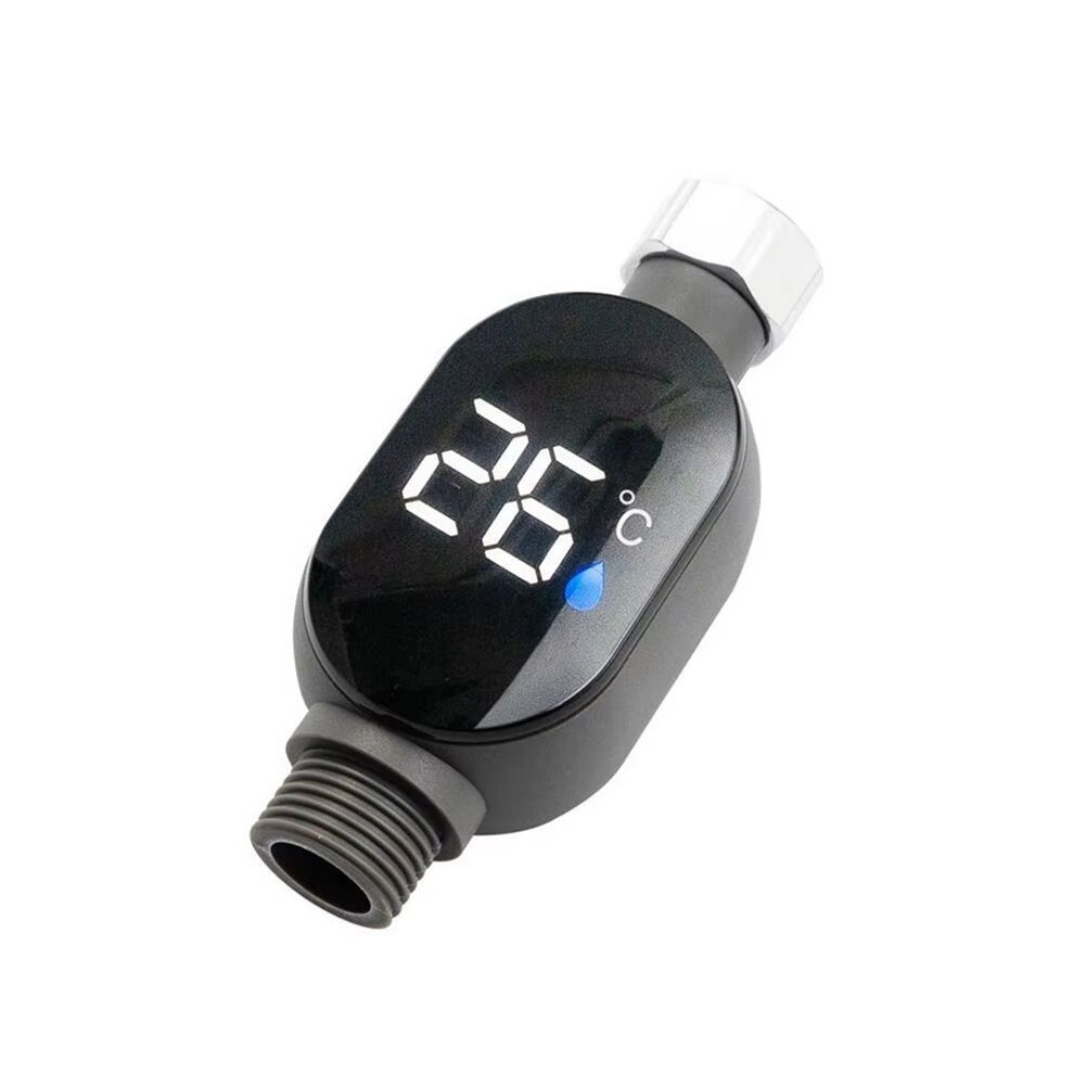 Shower Temperature Meter Led Digital Display Instant-Read Temperature Gauge for Bath Waterproof Bath Thermostat for Home
