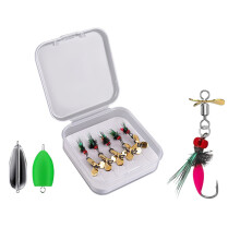5Pcs Fast Sinking Fly Fishing Baits Lure-Colorful Poisonous M